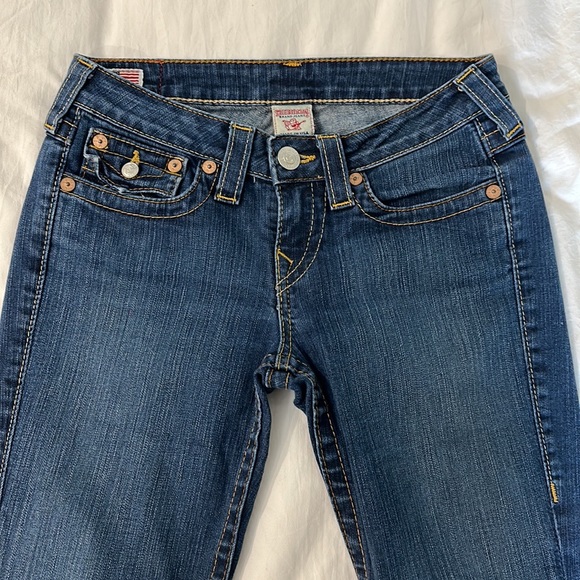 True Religion Denim - True Religion Classic Becky Straight Leg Jeans Women’s Size 27